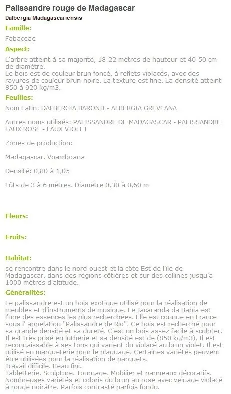 PALISSANDRE